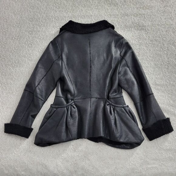 RUNDHOLZ Shearling Jacket Black S - Picture 5 of 6